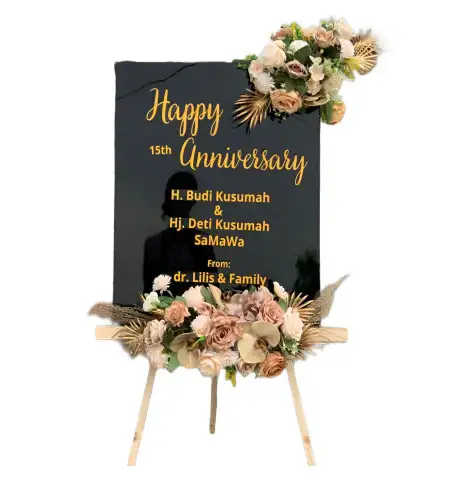 Papan Bunga Akrilik Cimandala
