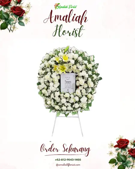 Krans Bunga Duka Cimandala
